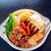 ✳︎冷凍弁当✳︎ 鍋焼きうどん 豚鍋